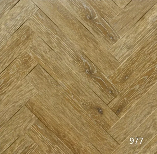 
PINGO Factory price wooden HDF core Herringbone 12mm laminate floor 