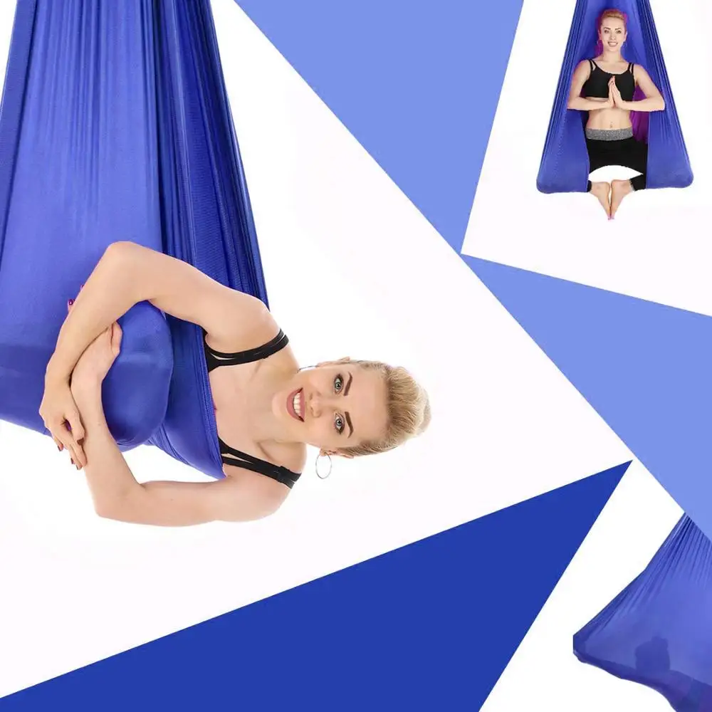 Air Flying High-strength Soft Silk Nylon Antigravity Aerial Yoga Hammock CE Certification Accessories Included