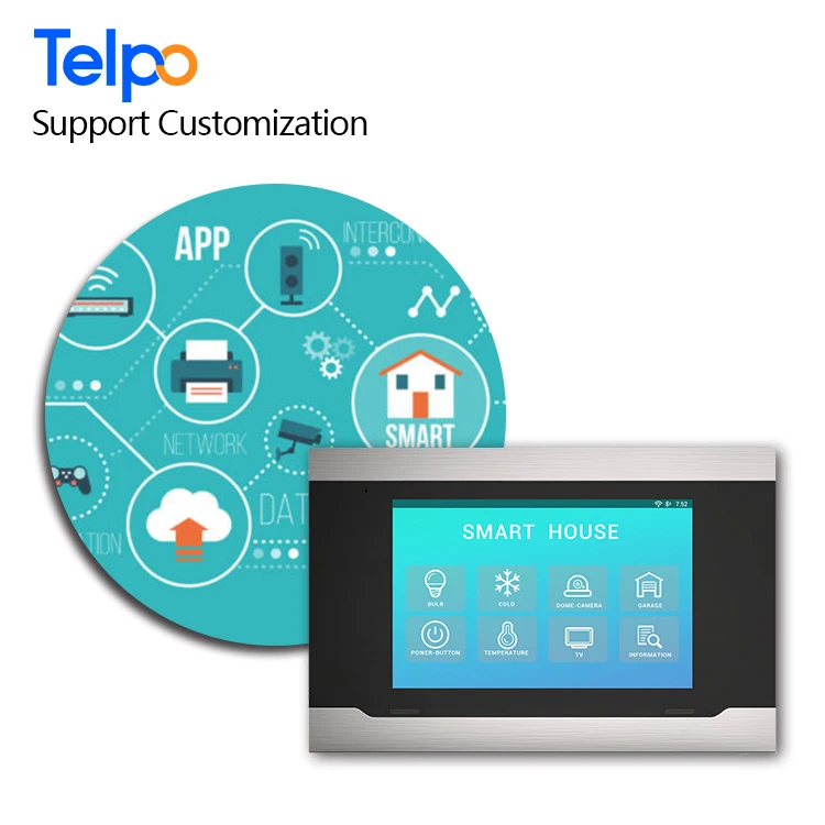Китайский поставщик, Telpo TPX910, умный SIP-Интерком, автоматизация, умная домашняя система