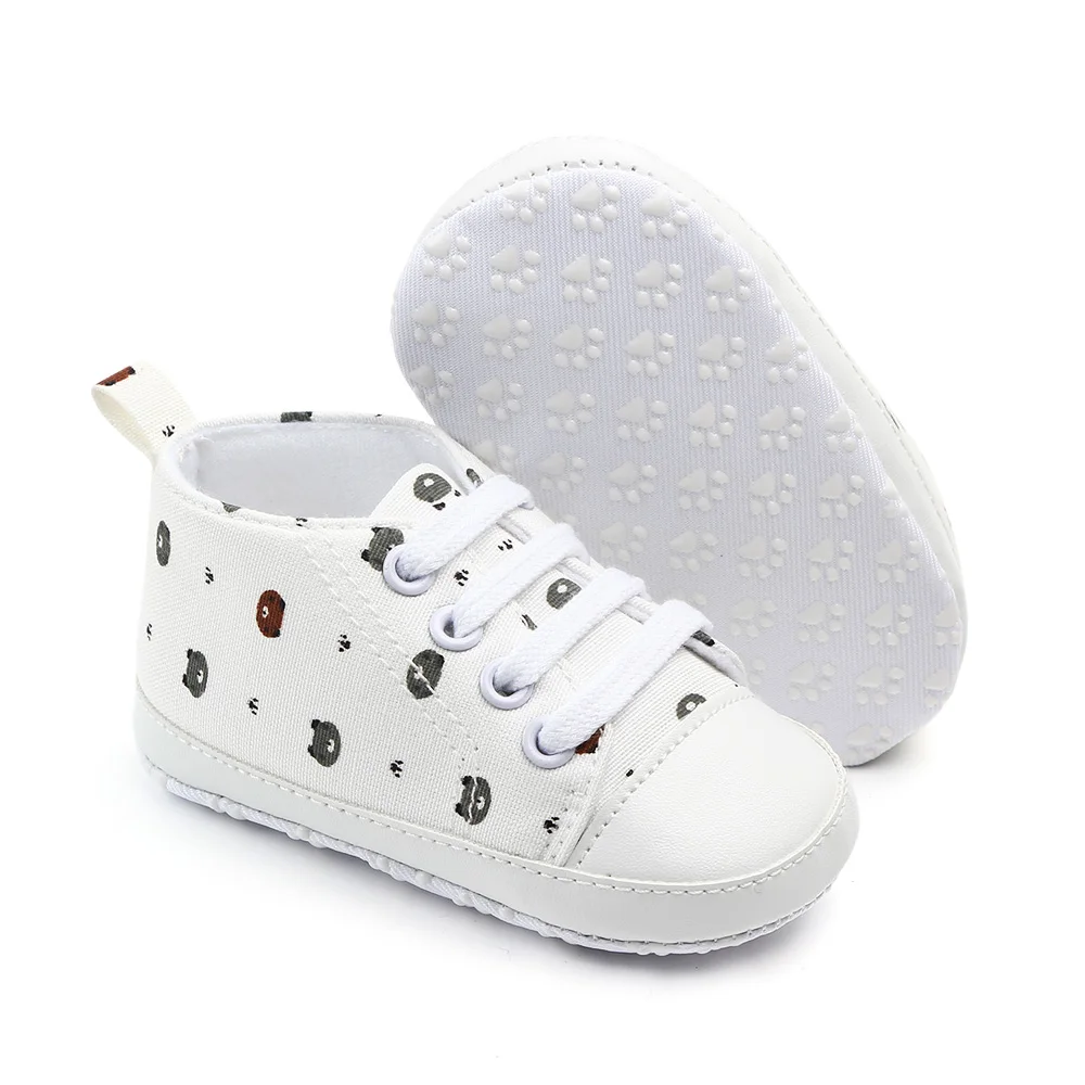 Новое поступление, милая мультяшная красивая мягкая подошва, парусиновая детская обувь