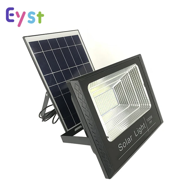 High quality wholesale outdoor waterproof energy saving IP67 100w led solar flood light