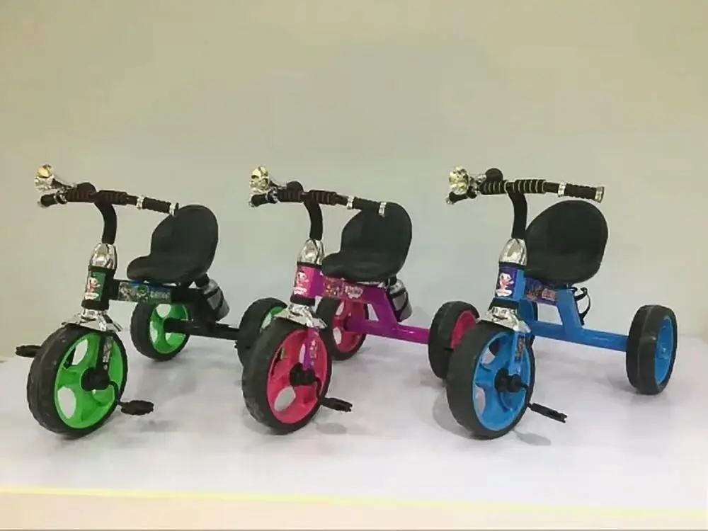 Top Sale Small Cheap Popular Baby Tricycle 3 Wheel Push Bike Bicycle Stroller For Bittle Baby
