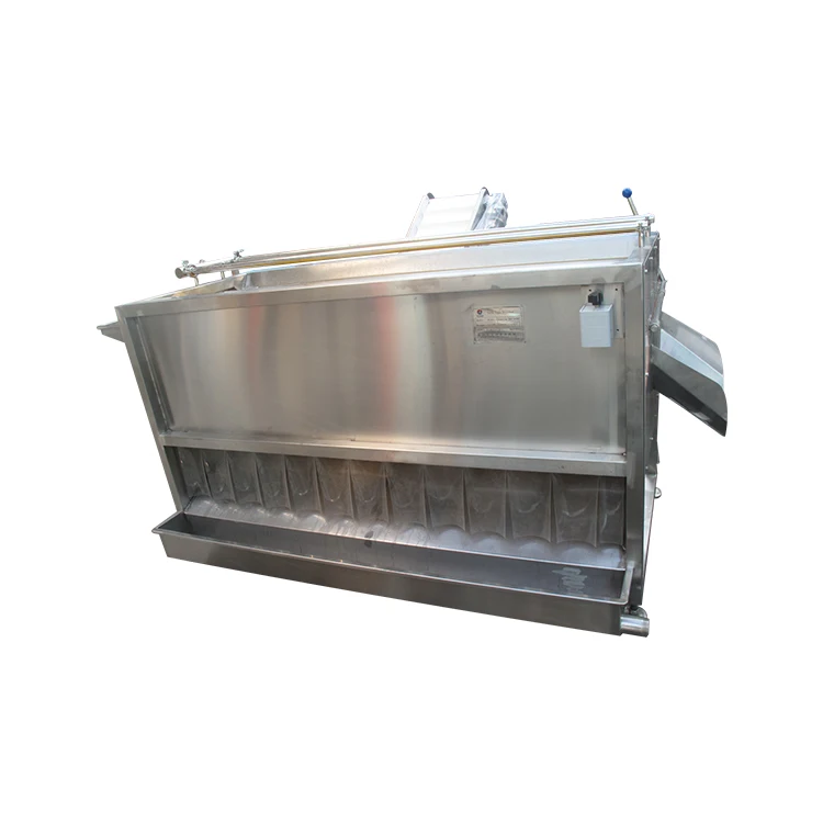 Brush roller type industrial potato peeler machine
