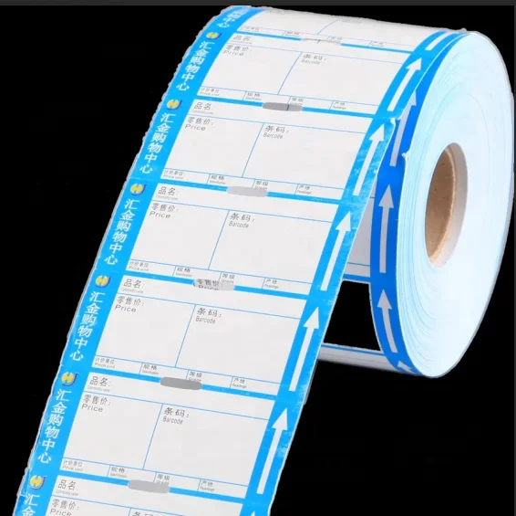 custom  writable Supermarket Thermal Label Roll manufacturer