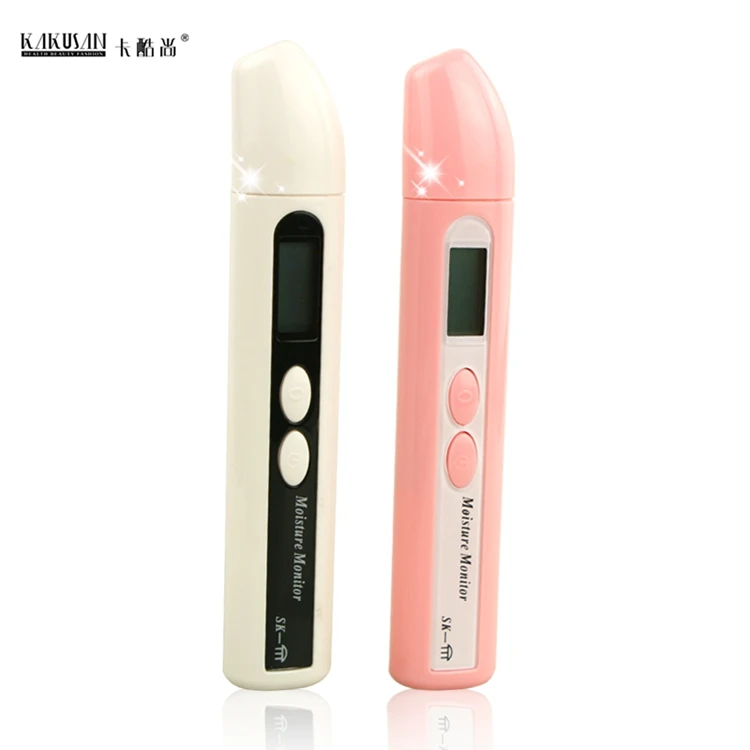 Mini Smart Face Moisture Oil Testing Analyzer Pen Portable LCD Digital Skin Care Detector