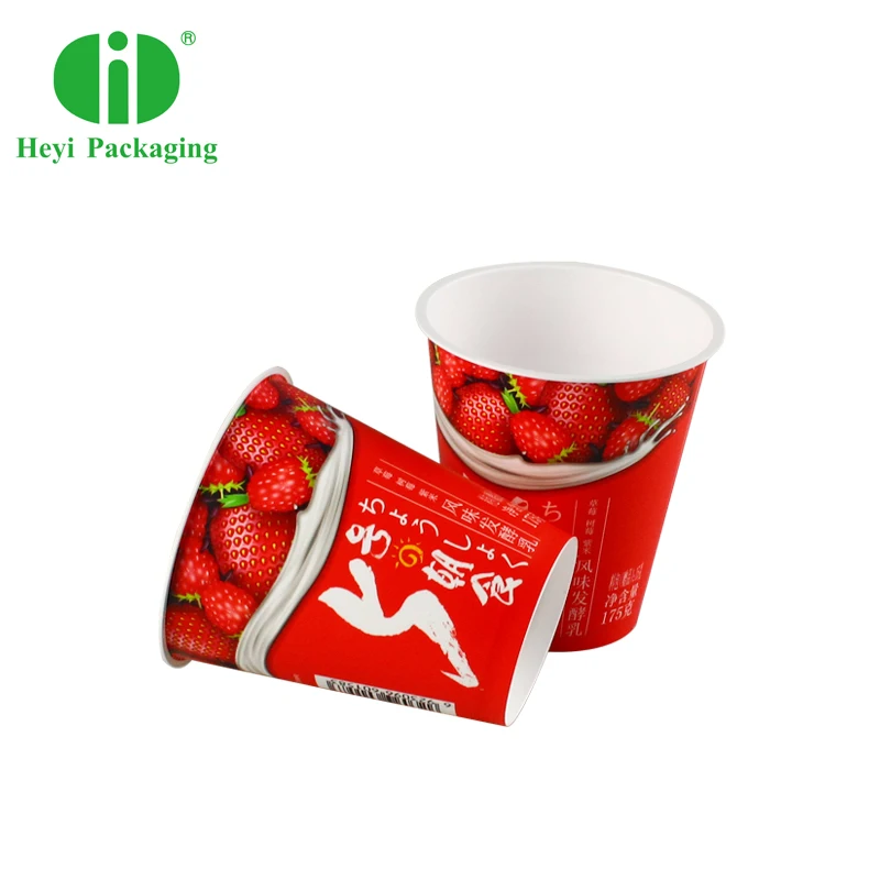 Disposable Plastic Cup Yogurt Pudding Cup Dessert PP Injection Cup Packaging  Ice Cream Packaging Container