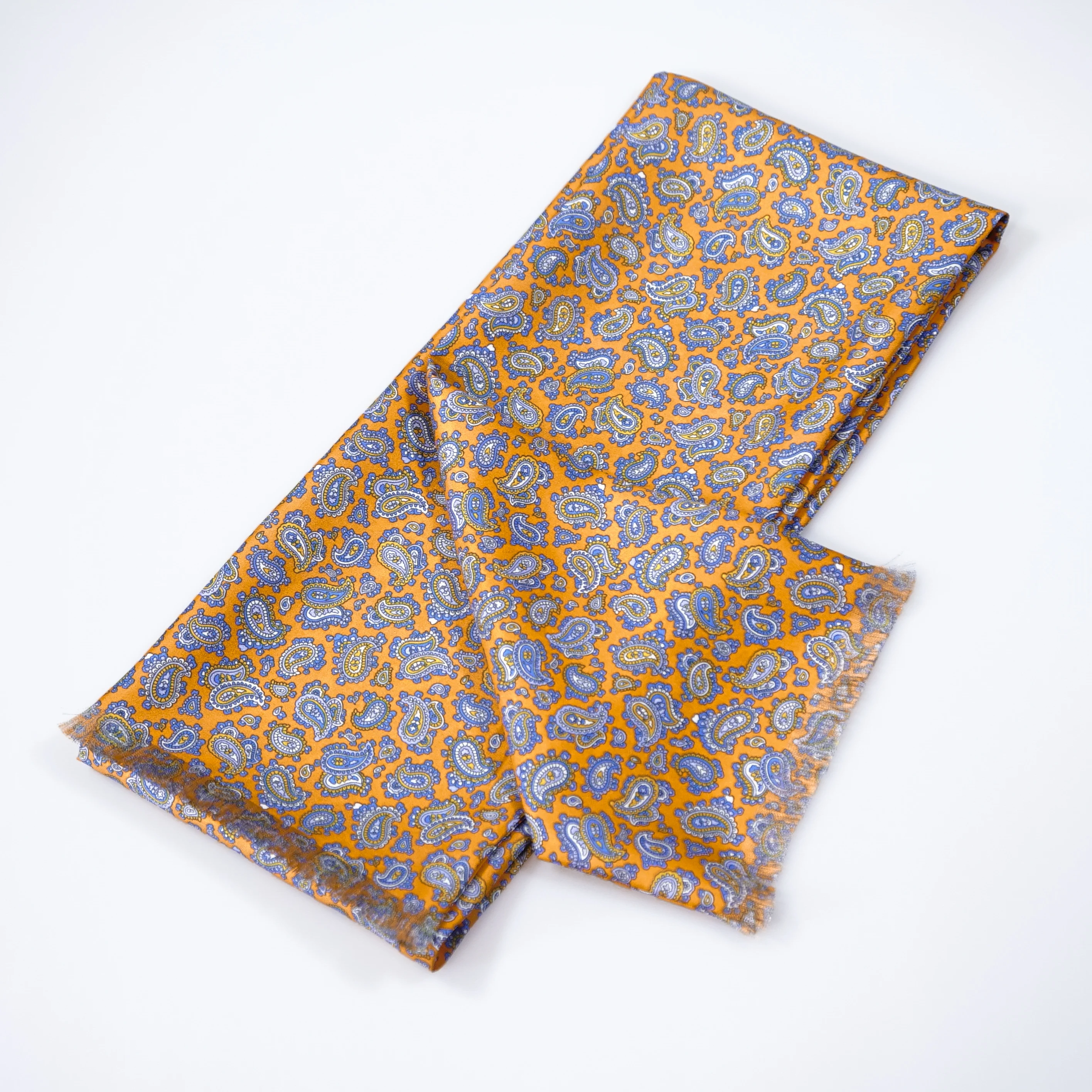 100% Silk Custom Fashion Men Wholesale Digital Print Scarves