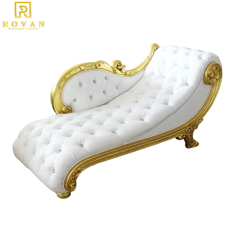 European Romantic royal luxury lounge sofa wedding throne chairs for bride and groom sofa chair