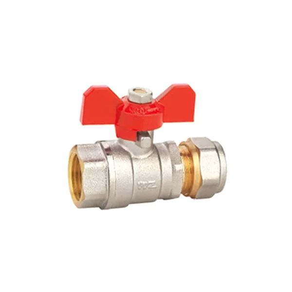 UK Market Popular 15mm 22mm Brass Isolating Valve for Copper