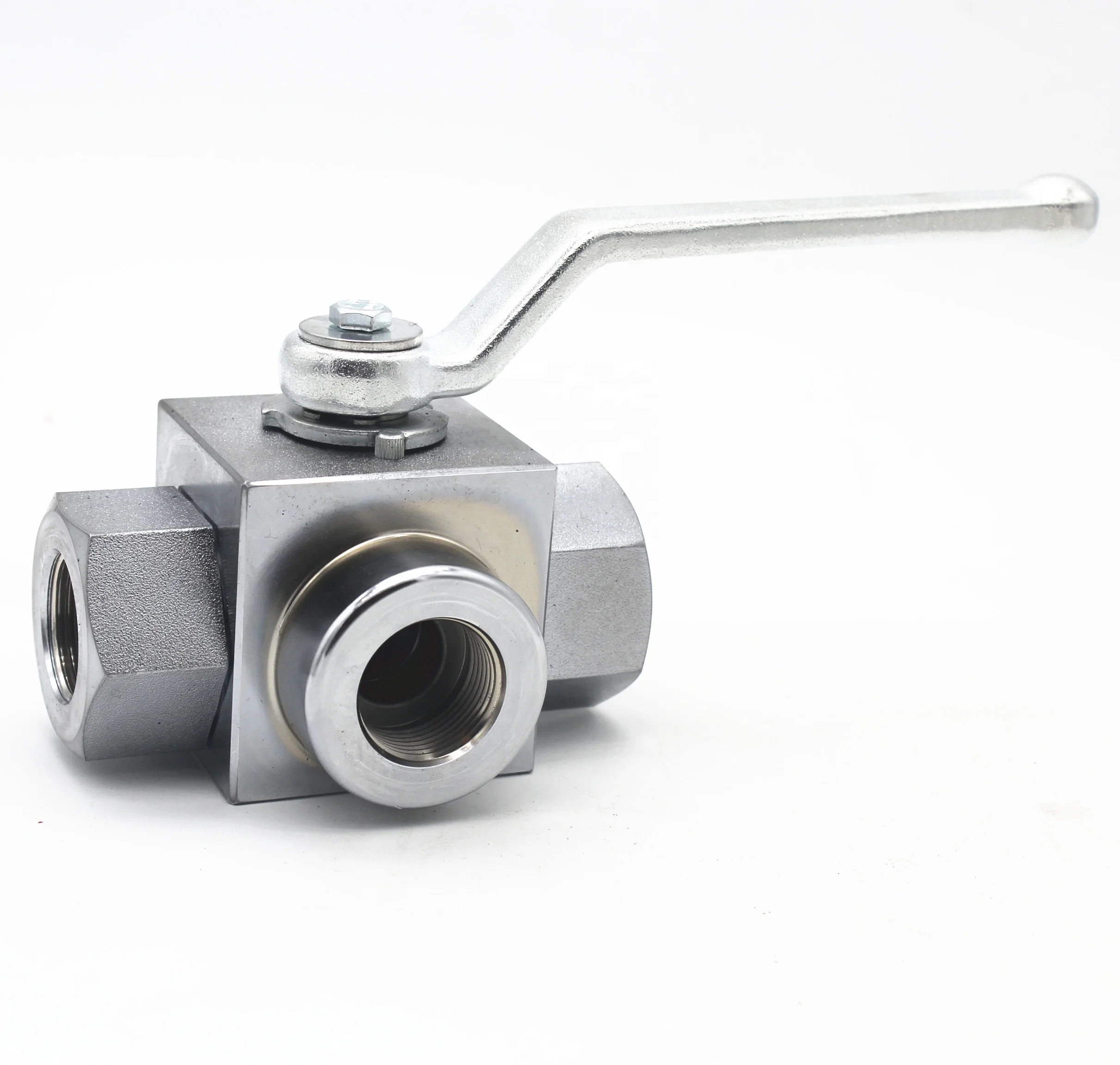 Hydraulic components stainless steel 316 high pressure 3000psi ball valve 2 way stainless steel ball valve gas valve