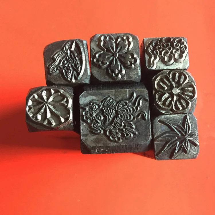 Customized DIY leaf shape mold stamp mold inserts