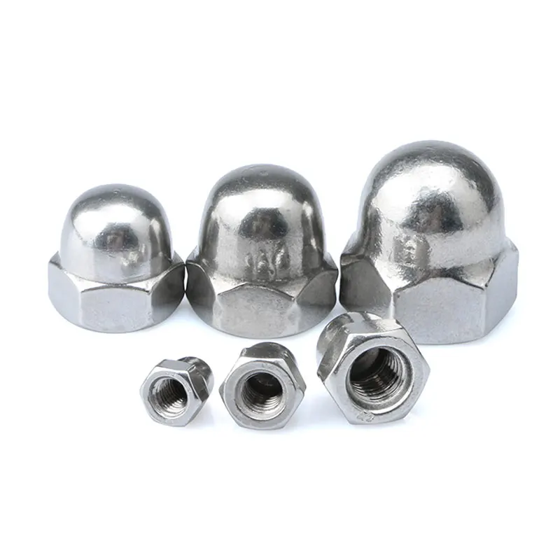 m8 304 Stainless steel hex domed acorn cap nut