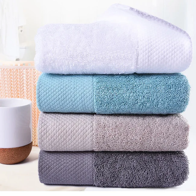 Wholesale 700gsm 800gsm 50x100cm customised hotel towel 100% organic cotton towel india