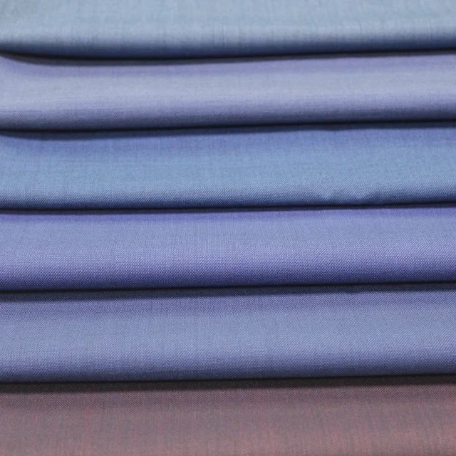 hot sale sharkskin 100W fabric for high class quality regular ready stock merino worsted suit textile