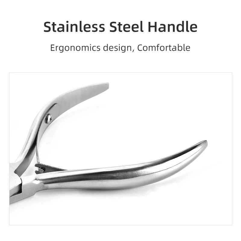 Stainless Steel Thick Toenail Nipper Finger Dead Skin Cuticle Scissor Pro Paronychia Chiropody Podiatry Ingrown Toe Nail Clipper