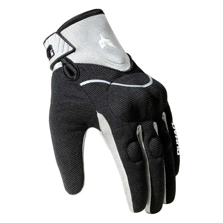 DUHAN Motorcycle Gloves Summer Breathable Touch Screen Moto Motocross Gloves Racing Riding Motorbike Gloves