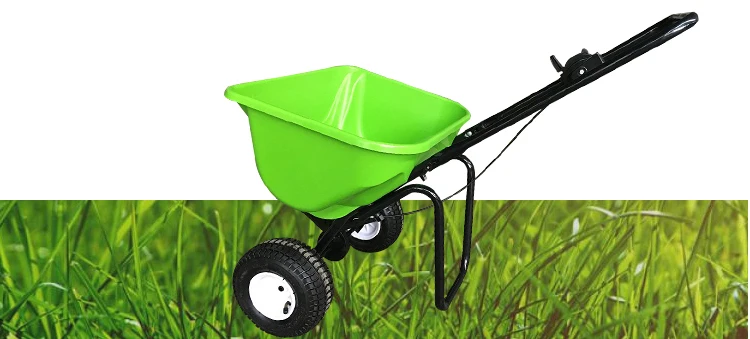 spreader for seed or fertilizer HAND HELD  Edgeguard mini spreader