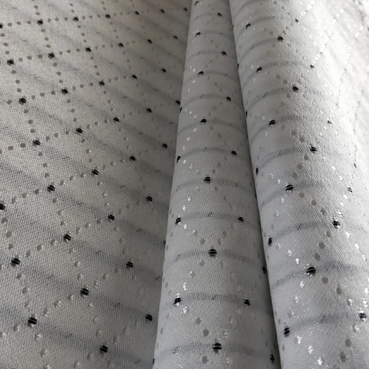 Diamond white microfiber non woven polyester bed sheet fabric