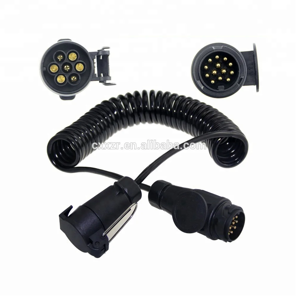 Защита спиральный кабель 7pin Спираль Спиральный кабель провод для грузовик