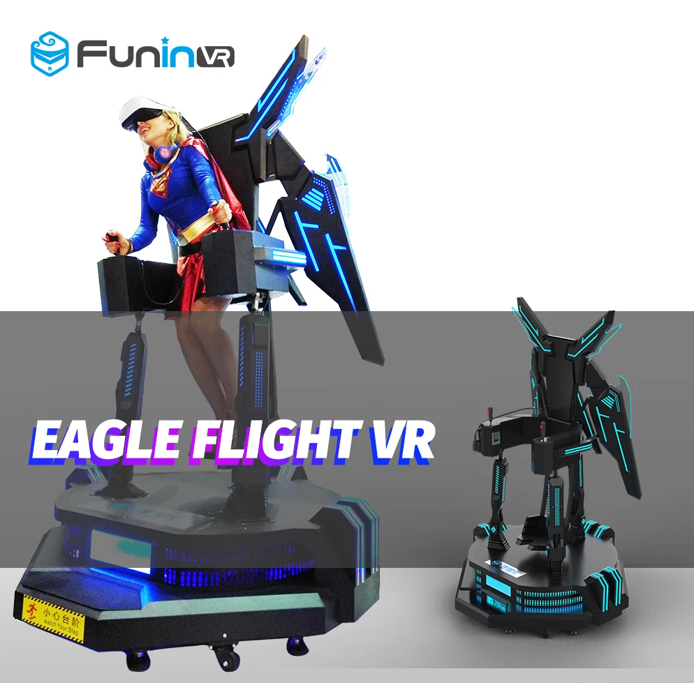 
2019 FunInVR Virtual Reality Aviation Flight Simulator With 3D movies 