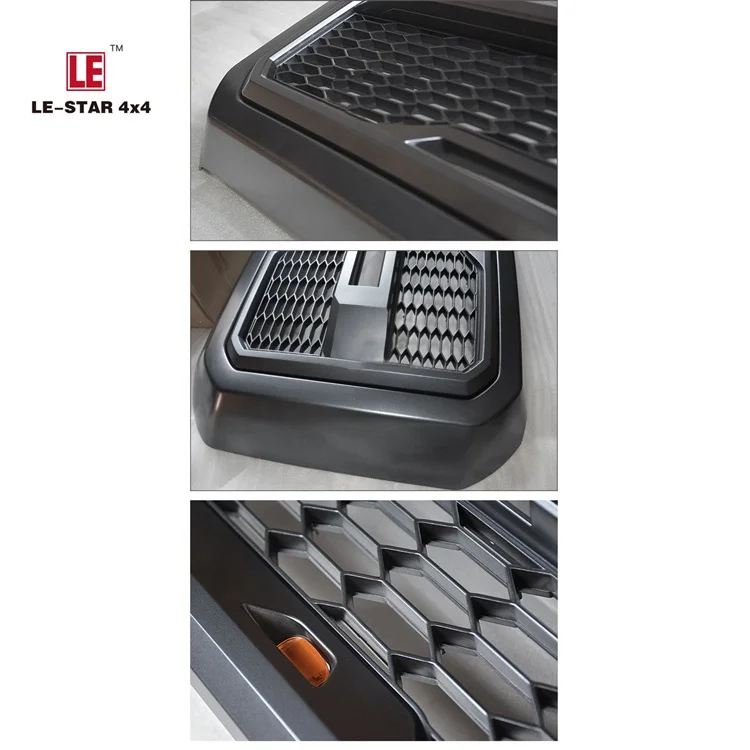 LE-STAR 4X4 Modification Front Grille  WITH  LED Suitable for 2009-2014 F150