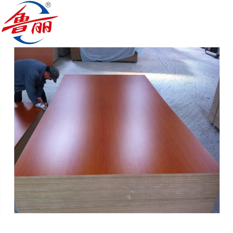 Цветной облицованный водонепроницаемый 18 мм лист меламина mdf доска