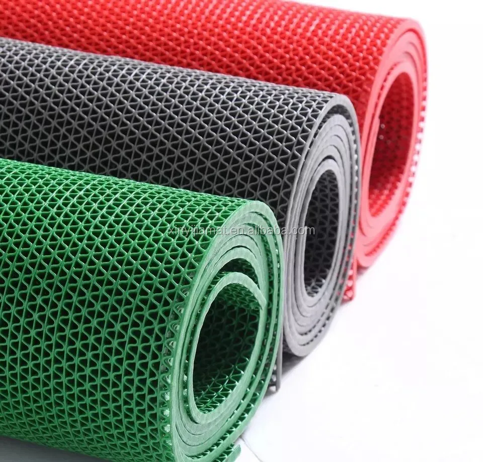 Нескользящее отверстие ПВХ коврик для влажной зоны