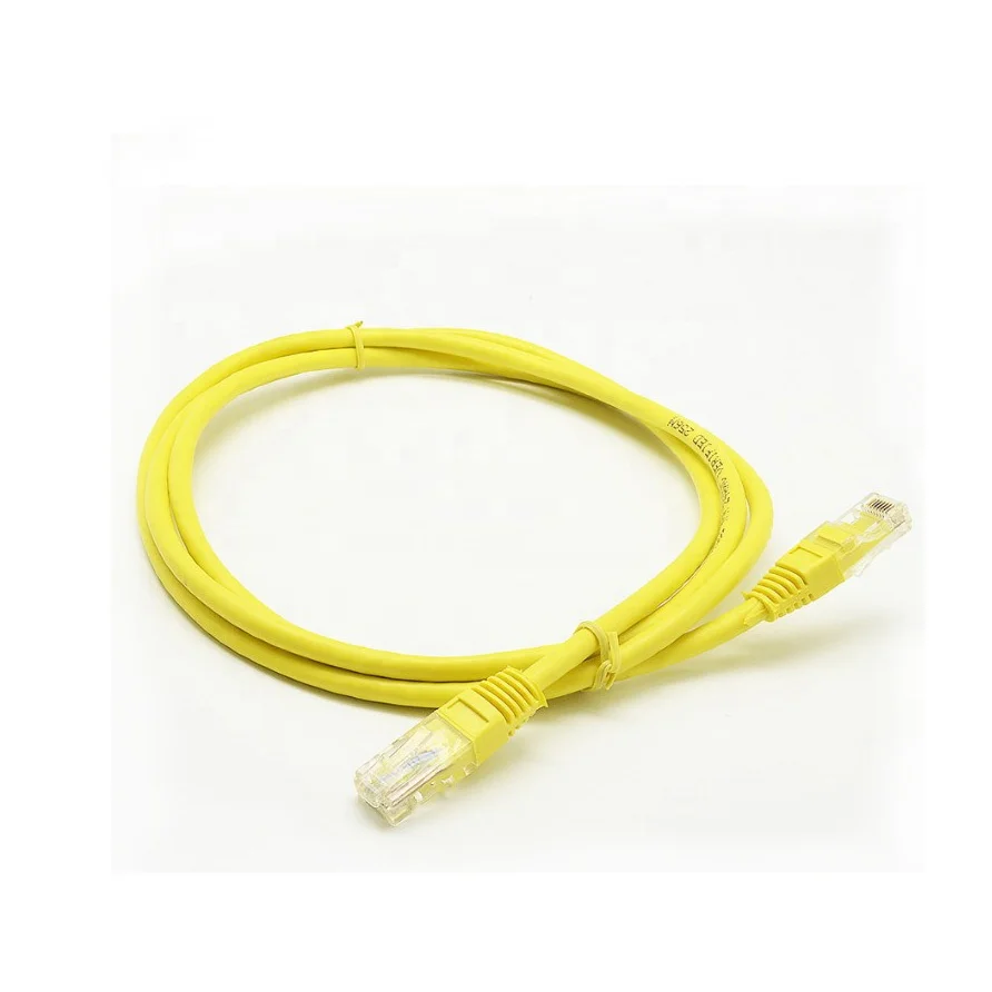 Неэкранированный 8P8C Rj45 cat6 Cat5e Ethernet сетевой кабель, патч-корд