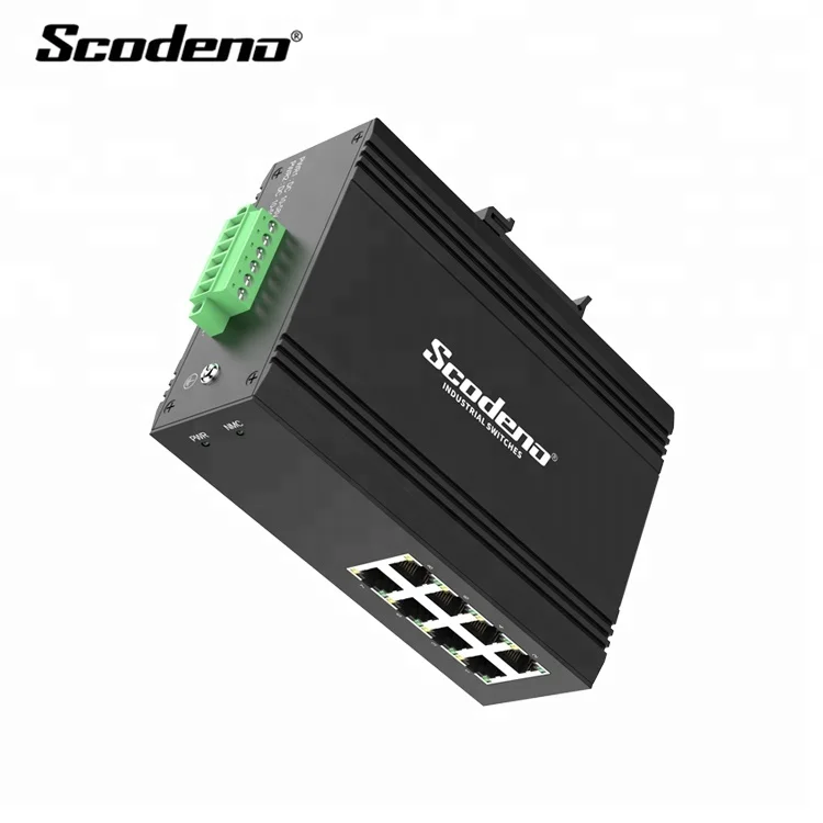 Scodeno высокая скорость OEM IP40 1000 Мбит/с 8 порты и разъёмы PoE волокно оптический Интернет Media Converter цена