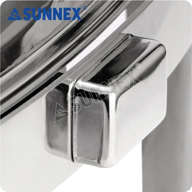 Sunnex Hotel Supply Stainless Steel Hot Sale Rectangular Stainless Steel Food Warmer Chafing Dish