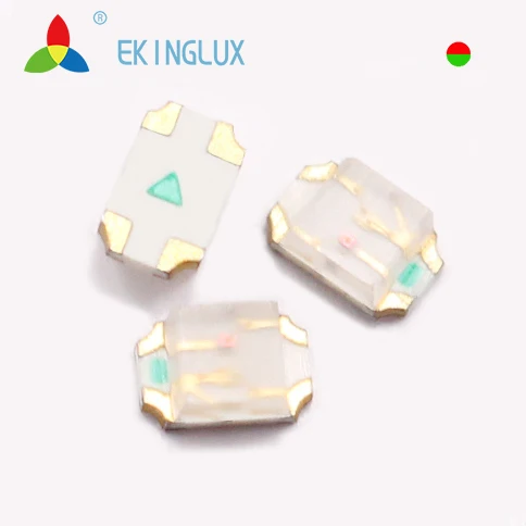 Ekinglux led diode smd 0805 smd red green yellow led 0805 bi-color smd led