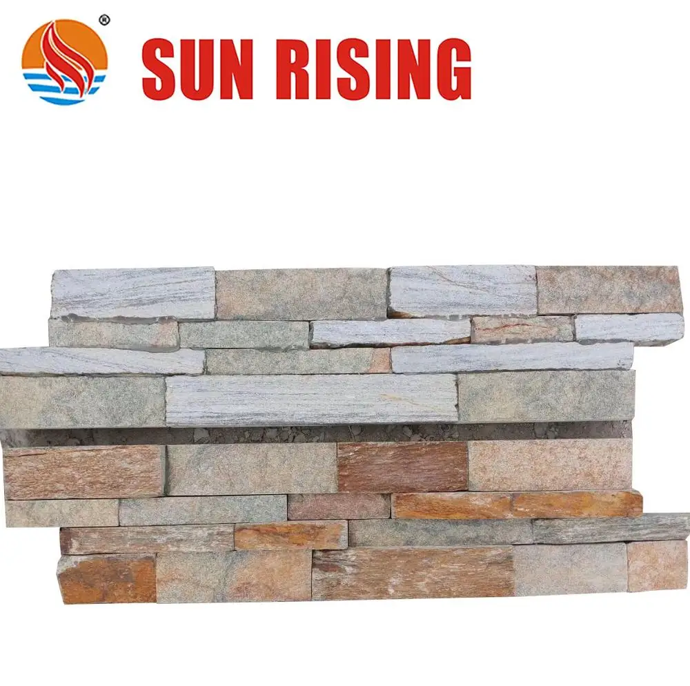 Factory Supply Natural Culture Stone Rustic Slate For Wall Cladding