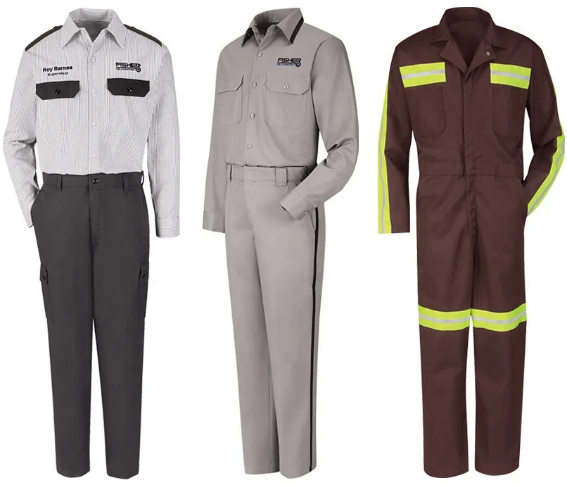 High Quality 100% Cotton Coverall Work Wear For Men
