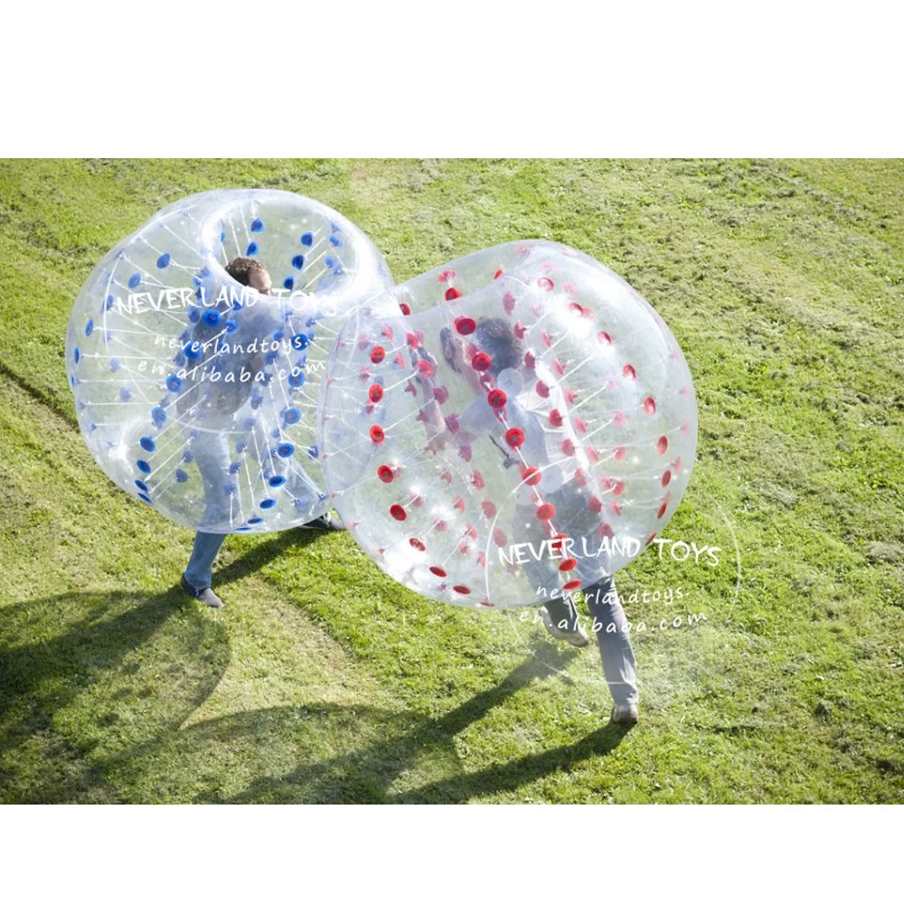 Горячая распродажа, дешевый пластиковый шар с тканевым покрытием, прозрачный шар для костюма человека, гигантский надувной бампер для взрослых