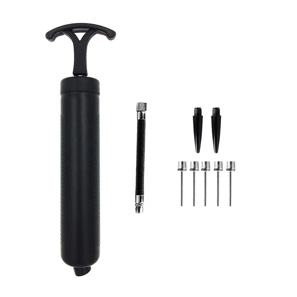 XY-804B 8inch China factory colorful small  mini hand ball pump for inflators ball airsoccer air pump football air pump