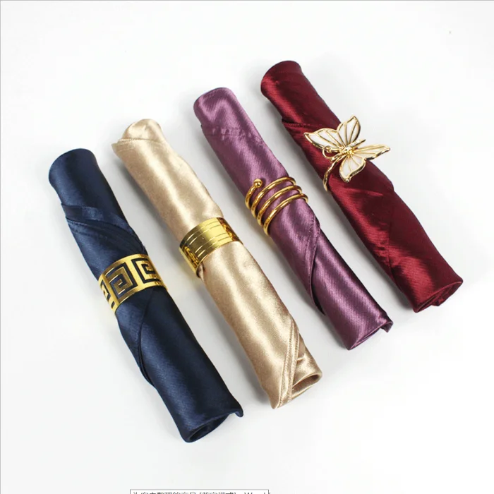 Гостиничная ткань для рта, Западная пищевая кружка для красного вина, Высококачественная модель для комнаты, гостиничного стола, oem-салфетка для вечеринки