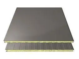 thermal Insulated and water proof sandwich wall/roof PU/PIR/rock wool panel approved by FM