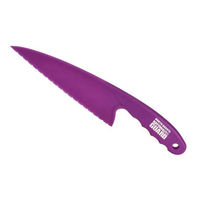 KA-2547 Promotion Logo Printed Custom Large Plastic Knife