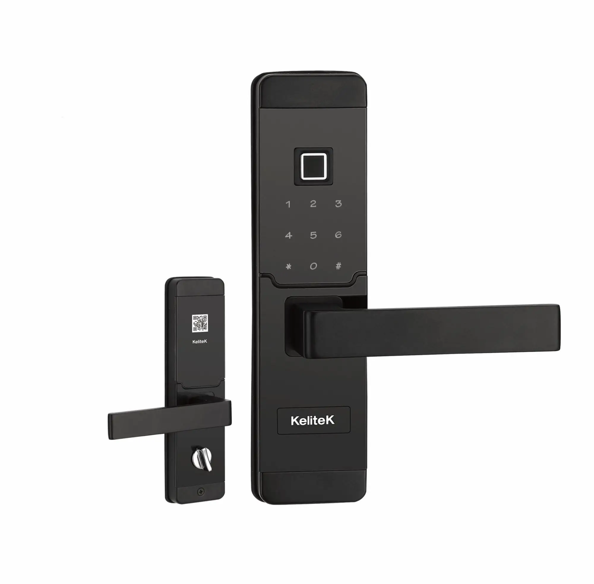 Password  Fingerprint Card Key Control Smart Electronic Door Lock