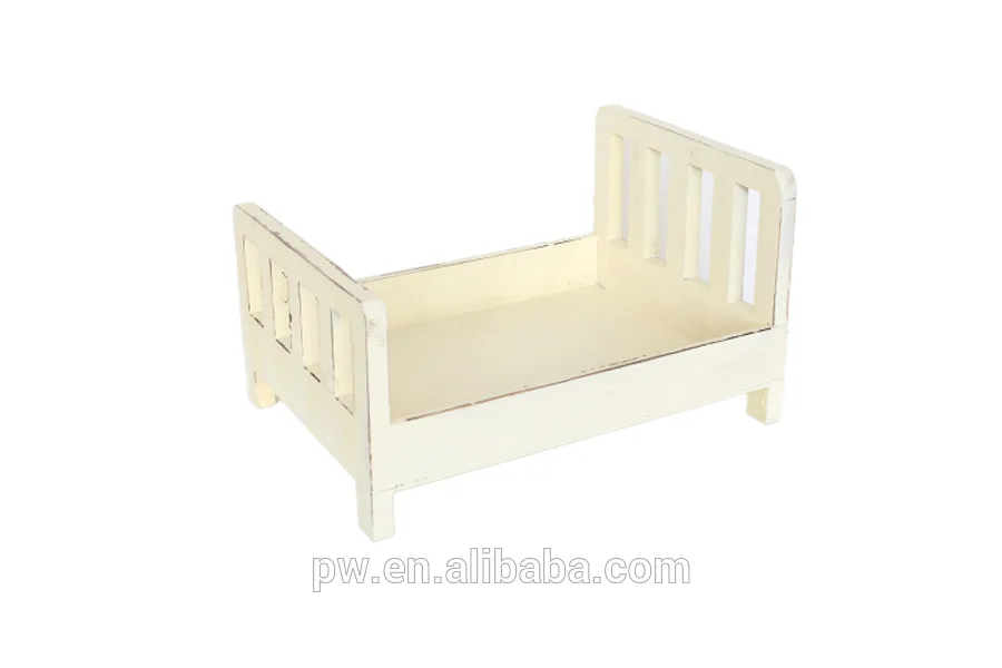 Vintage Newborn Wooden Props  Baby Basket  Bucket photography Shoot Natural Wooden Bowel Photo Props For Photographers