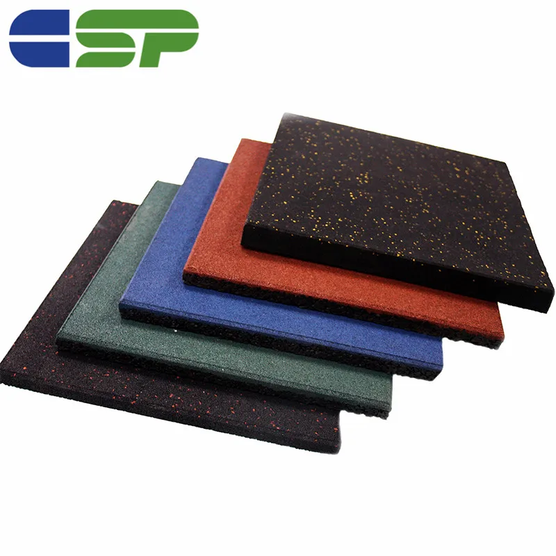 Rubber Mat Cheap Price Durable Fitness Gym Rubber Flooring