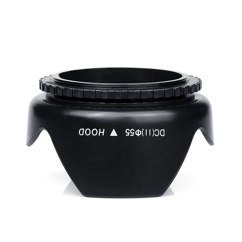 Factory Price Universal Camera 55mm Flower Petal Lens Hood for DSLR Camera