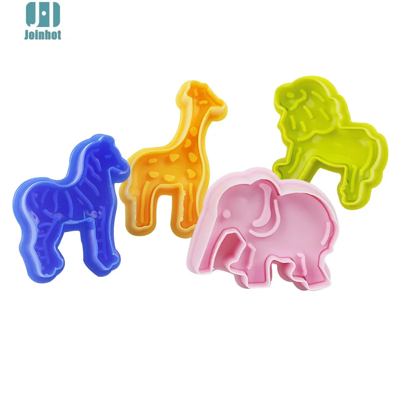 
4pcs/set Animal cookie cutter 