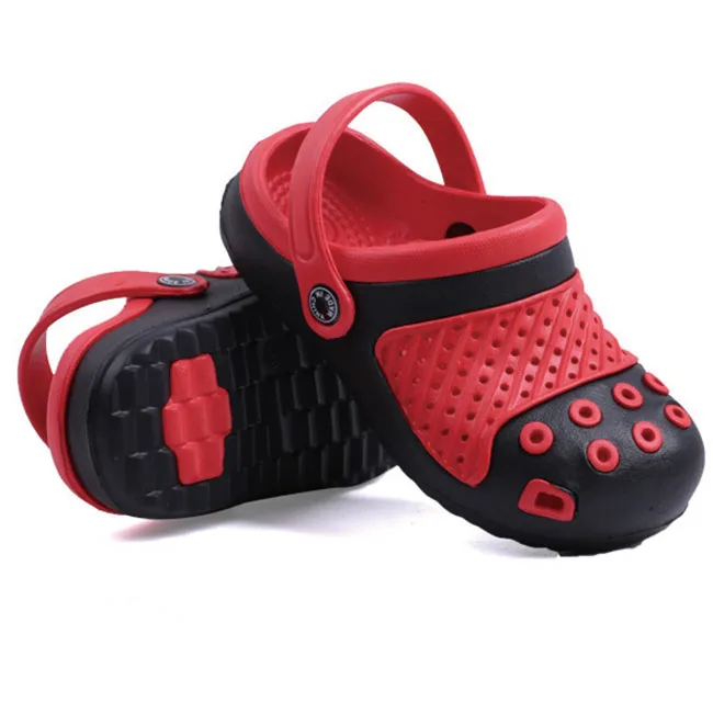 Недорогие Нескользящие Детские резиновые сабо для детей