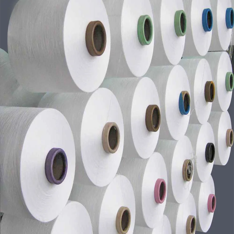 
White Polyester Yarns DTY SIM NIM HIM 