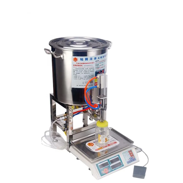 Semi-automatic Honey Yoghurt Bottle Filling Machine