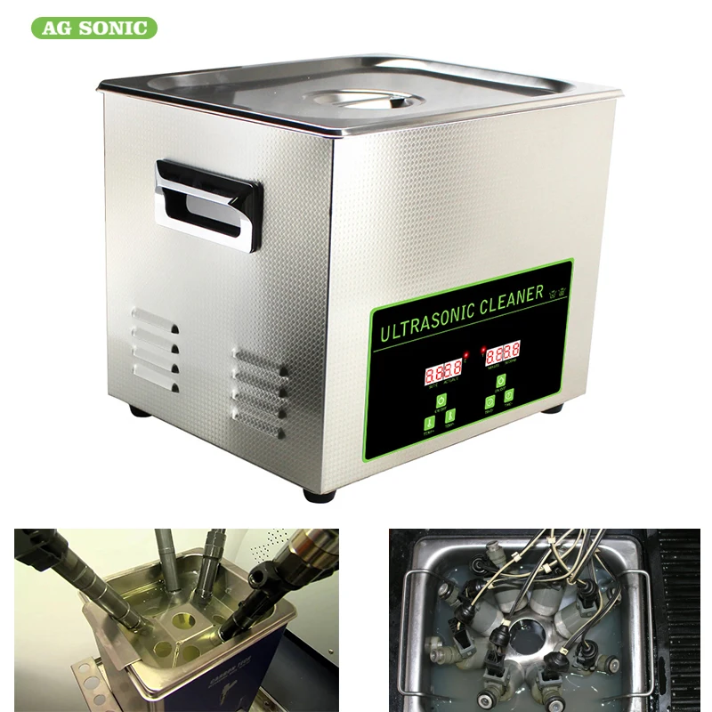 Carburetor Ultrasonic Cleaning Gas Turbines Injectors 30L Large Ultra Sonic Cleaner Machine