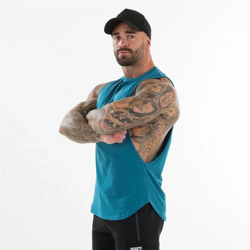 
Wholesale Fitness Clothing Gym Wear Tank Top Men Fitness 
