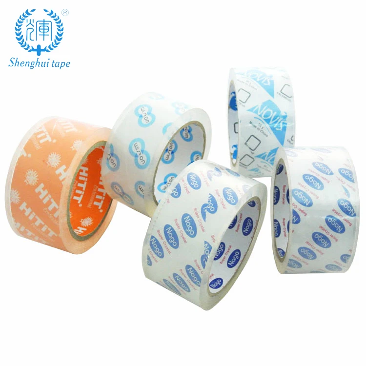 
15 years manufacturer 48mm x 110y closing carton box super clear bopp packing tape 