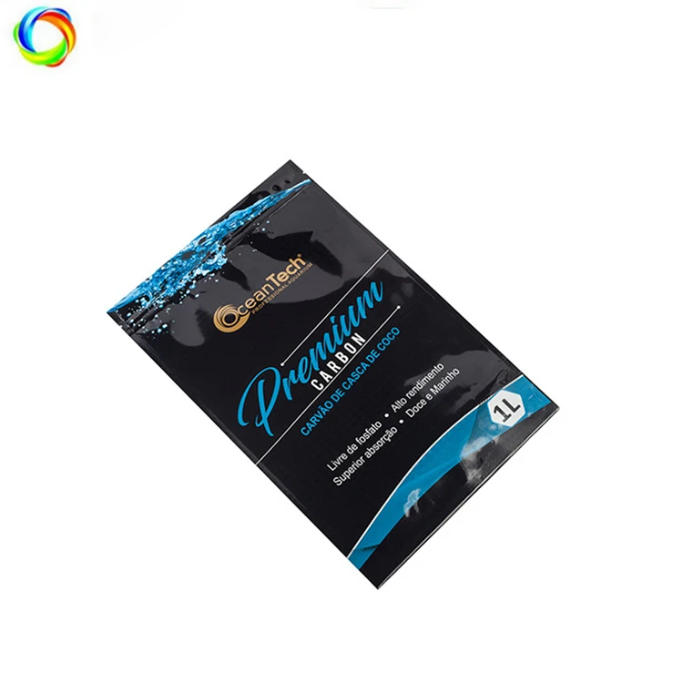 Дизайн вашего собственного логотипа и экологичный материал карбоновая упаковка пластиковых сумок на молнии